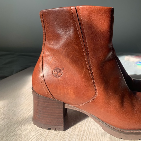 Timberland Leather Heeled Boots - Picture 5 of 7